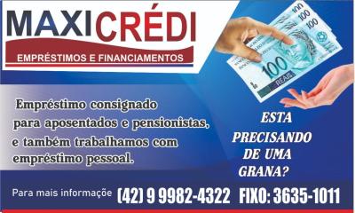 EmprÃ©stimo consignado com a nova margem do aumento salarial Ã© na MaxicrÃ©di